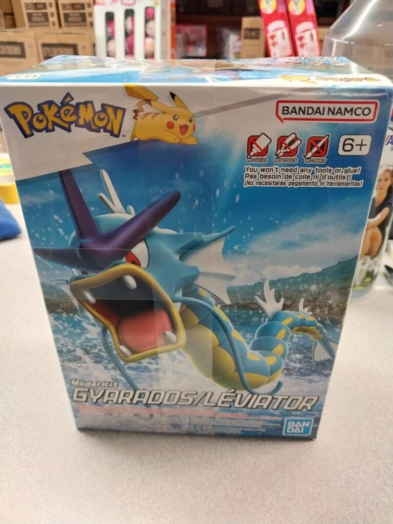 bandai pokemon gyarados box