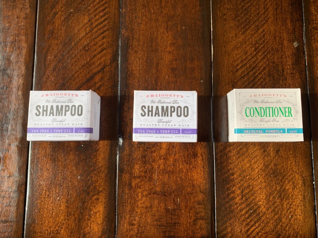 J·R·LIGGETT'S Shampoo and Conditioner Bars