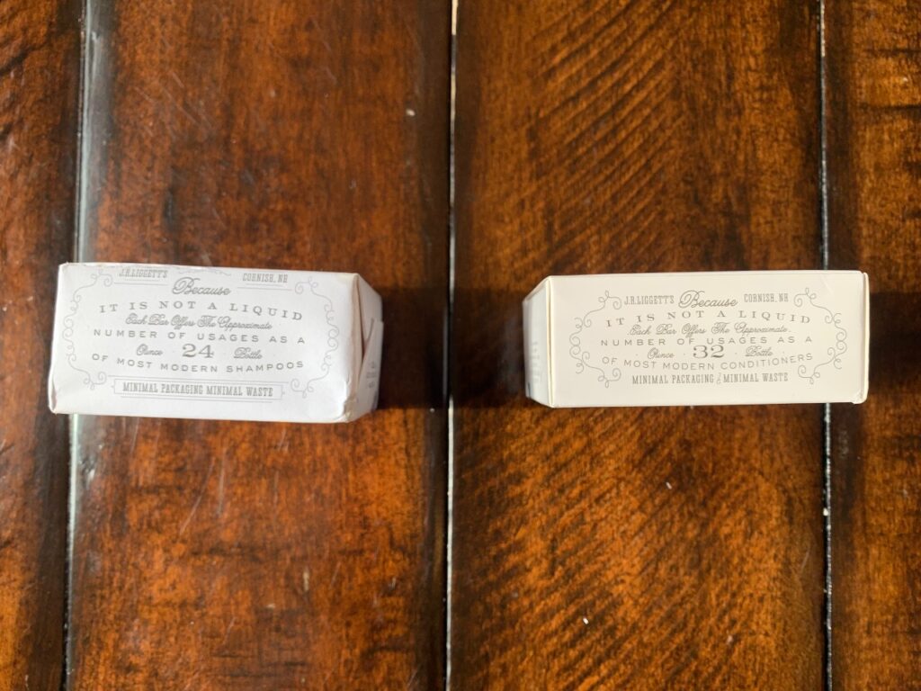 J·R·LIGGETT'S Shampoo and Conditioner Bars